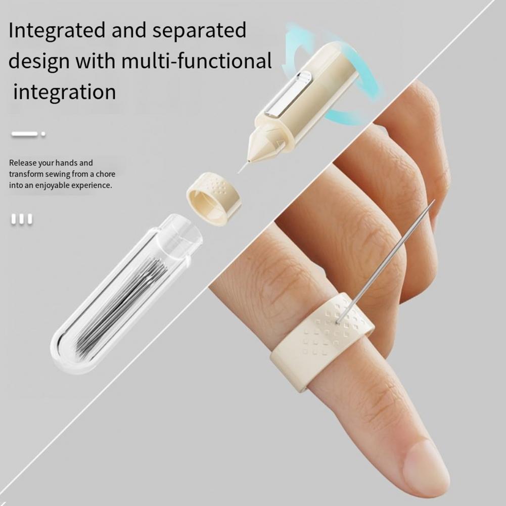 Needle Threader Tool - เครื่องร้อยด้ายแบบพกพา เครื่องร้อยด้าย ที่ถอดตะเข็บ 5 in 1