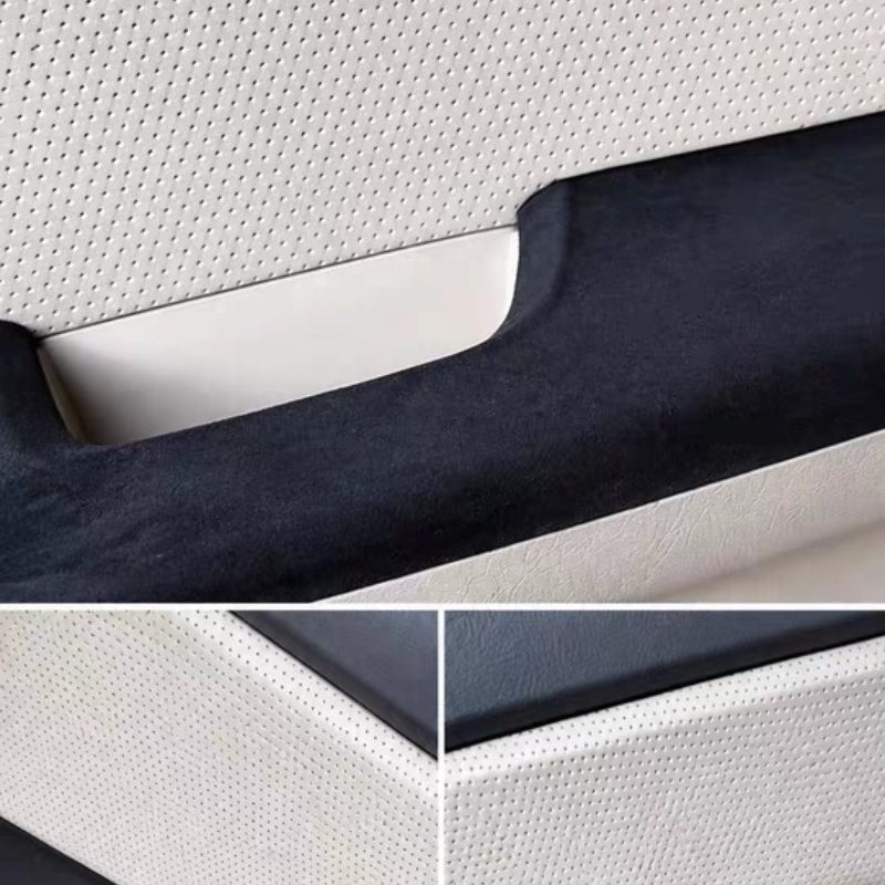 Fabric Glue Bond - ผ้าหนังกลับเทียมแบบมีกาวในตัว สำหรับตกแต่งภายในรถยนต์ ใช้กับหลังคา คอนโซล ที่วางแขน โซฟา