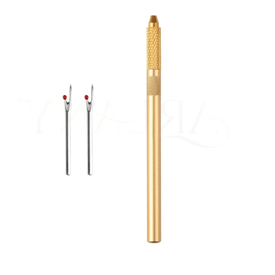 Seam Ripper Tool - ชุดอุปกรณ์แกะตะเข็บ ARLANY 2-in-1 สำหรับต่อผม – เครื่องมือแกะตะเข็บแบบถอดได้พร้อมหัวเปลี่ยน,