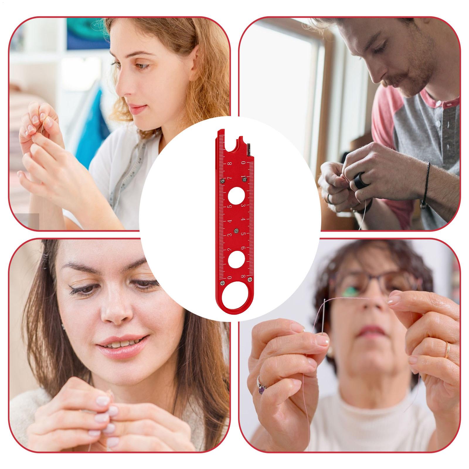 Needle Threader Tool - เครื่องมือร้อยเข็มจักรเย็บผ้า ปลอดภัย ใช้งานง่าย สำหรับคุณยาย คุณแม่ ผู้เริ่มต้น