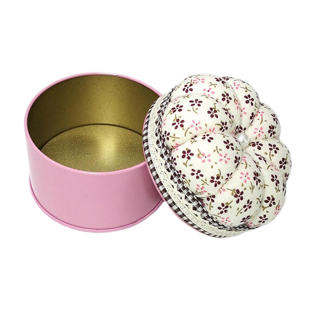 Sewing Pin Cushion - เข็มผ้าพร้อมกล่องเก็บของสำหรับงานปักเย็บปัก
