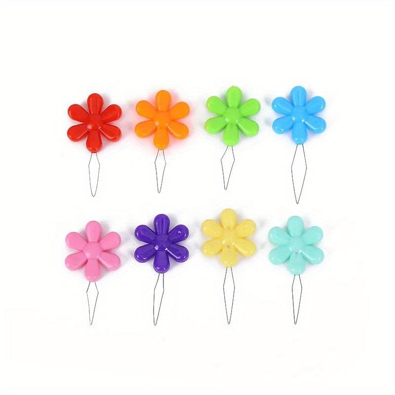 Needle Threader Tool - ที่ร้อยด้ายรูปดอกไม้ 20 ชิ้น สีสุ่ม สำหรับผู้สูงอายุ ใช้งานง่าย
