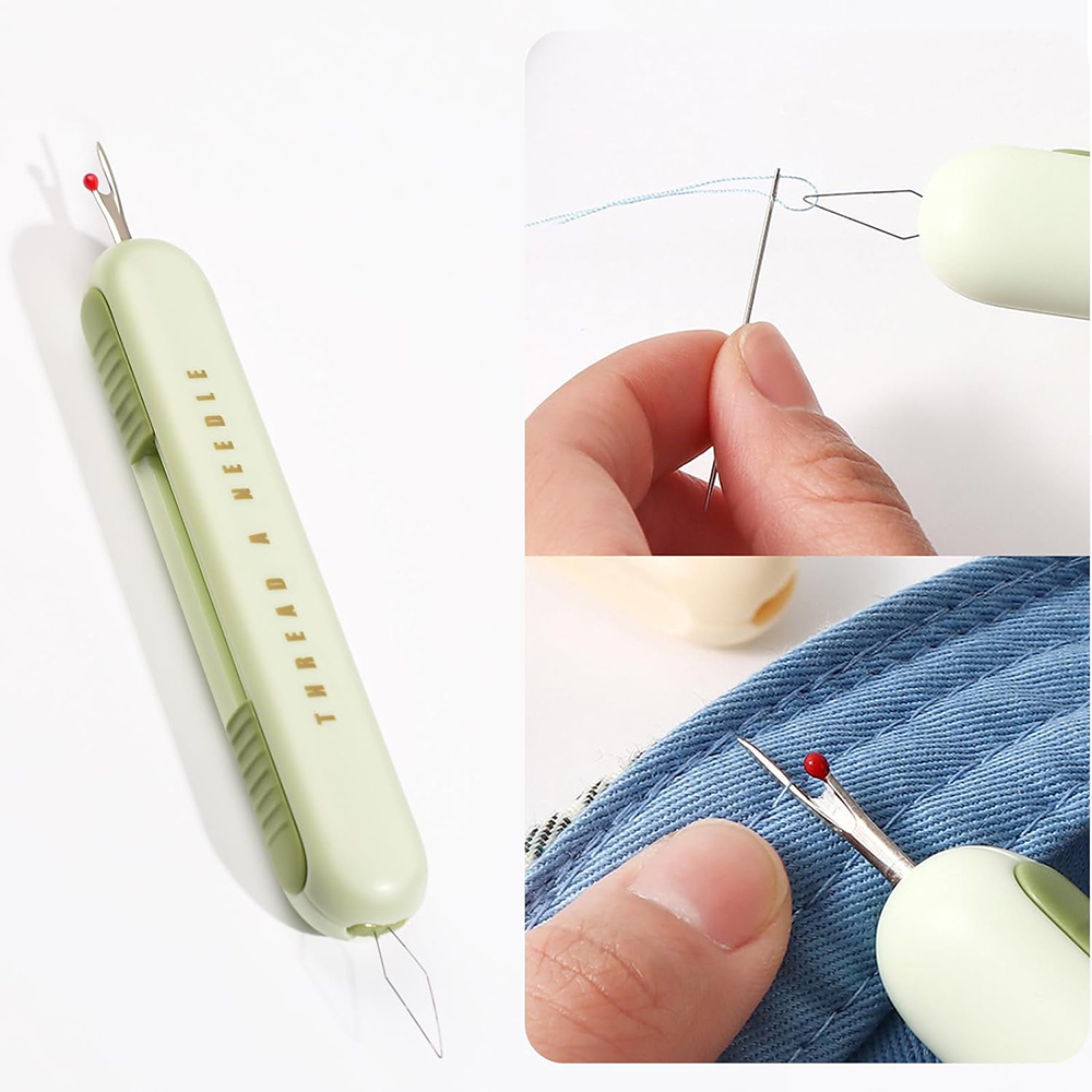 Seam Ripper Tool - อุปกรณ์เย็บตะเข็บแบบ2อิน1สำหรับเย็บมือ kerajinan kristik อุปกรณ์เย็บผ้า