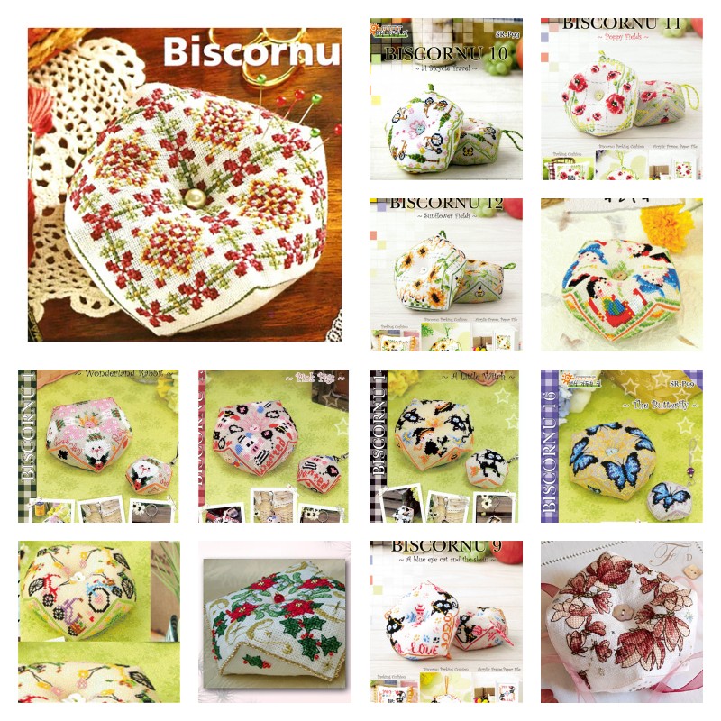 Sewing Pin Cushion - ชุดงานปักครอสติชเบาะปักหมุดชุดอุปกรณ์เย็บผ้าปักครอสติชใช้งานง่ายชุดปักงานปักครอสติชศิลปะแบบเข็ม & งานฝีมือ Baozi