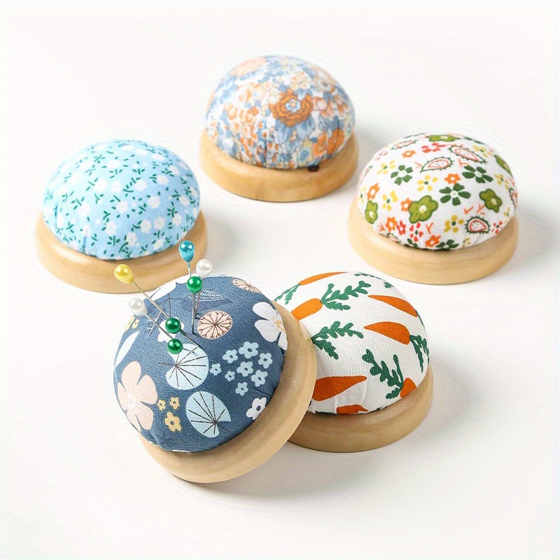 หมอนอิงเข็มไม้สวยงามสำหรับงานเ - Sewing Pin Cushion บทวิจารณ์และราคา