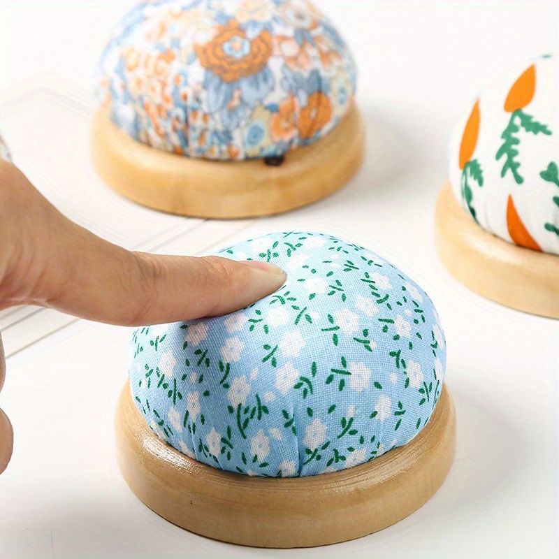 หมอนอิงเข็มไม้สวยงามสำหรับงานเ - Sewing Pin Cushion บทวิจารณ์และราคา