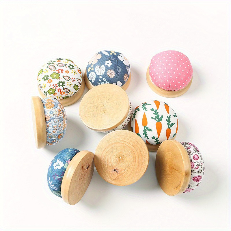 หมอนอิงเข็มไม้สวยงามสำหรับงานเ - Sewing Pin Cushion บทวิจารณ์และราคา
