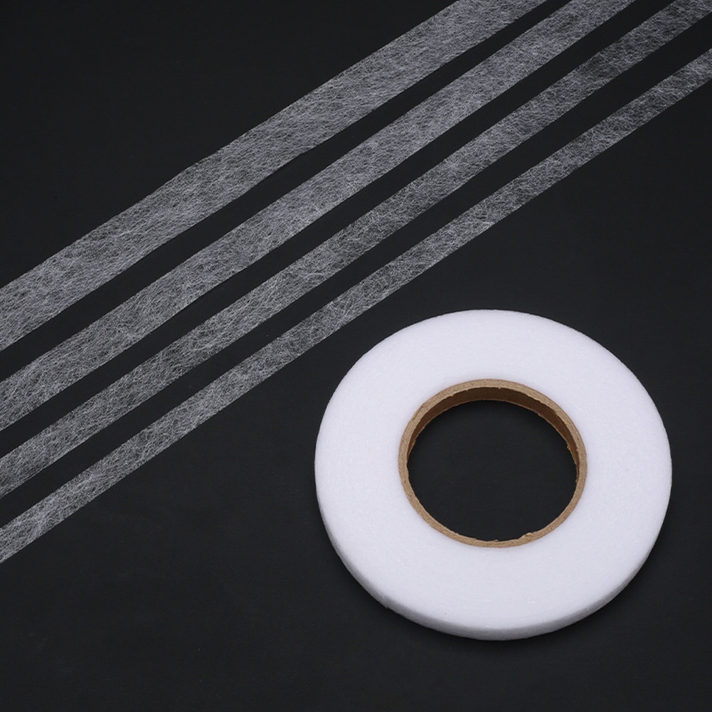 เทปกาวร้อนชนิดสองหน้าสีขาว PA  - Hem Tape Fusible บทวิจารณ์และราคา