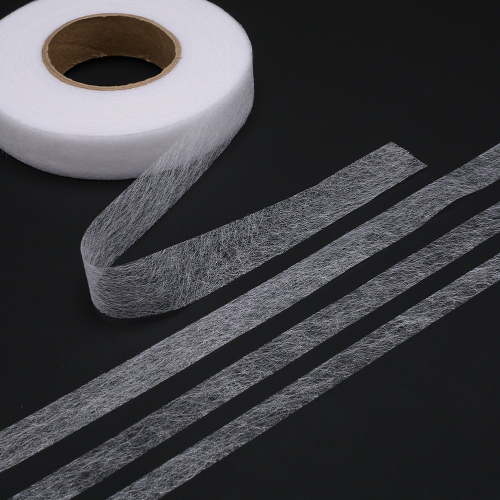 เทปกาวร้อนชนิดสองหน้าสีขาว PA  - Hem Tape Fusible บทวิจารณ์และราคา