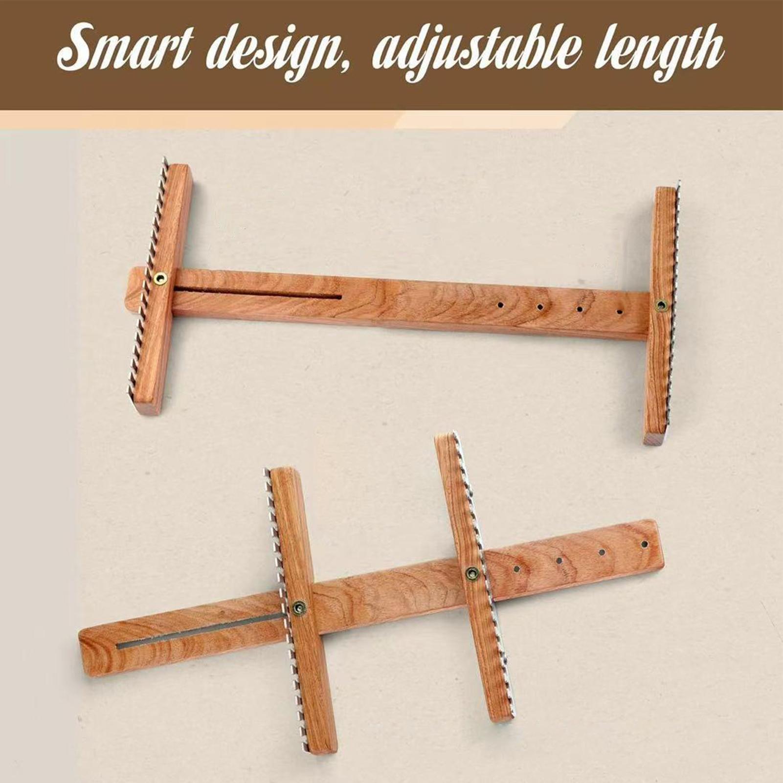 เครื่องทอผ้าแบบปรับได้ โครงไม้ - Sewing Gathering บทวิจารณ์และราคา