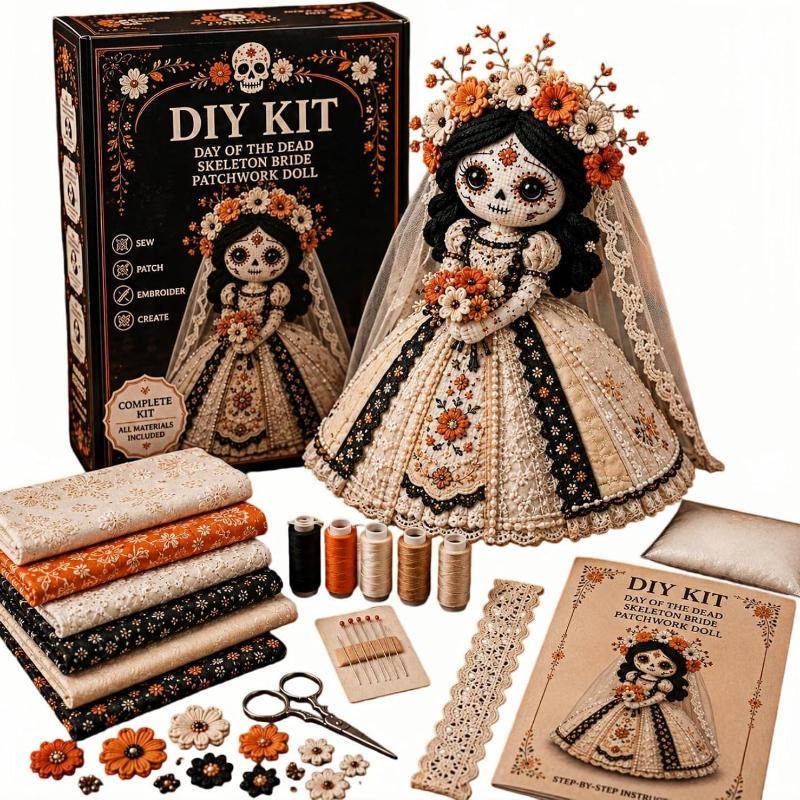 ชุดเย็บปะติดตุ๊กตา DIY ลายวันแ - Textile Sewing Kit บทวิจารณ์และราคา