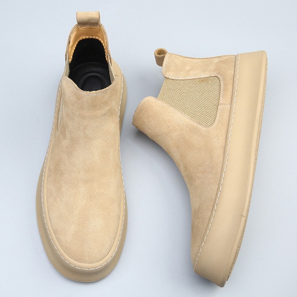 รองเท้าบูทเชลซีหนังสำหรับผู้ชา - Sewing Fleece บทวิจารณ์และราคา