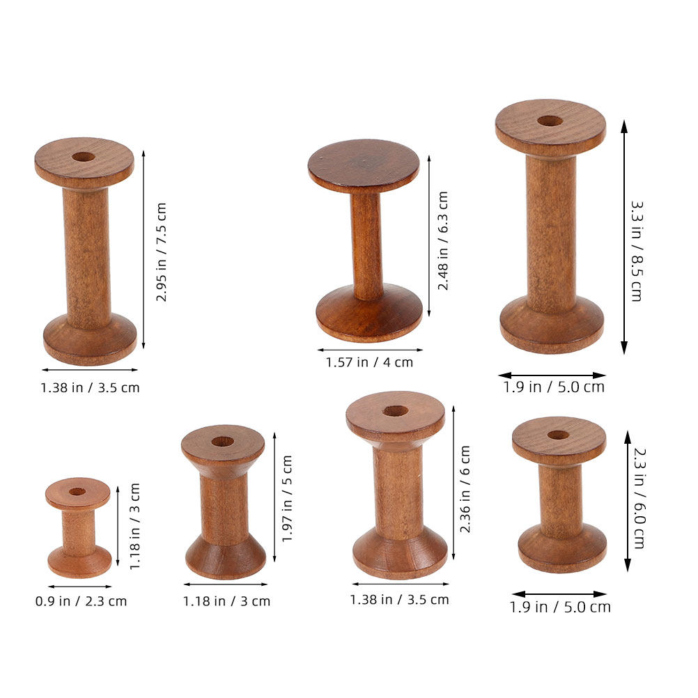 ชุดกระสวยไม้ 7 ชิ้น ประหยัดพื้ - Sewing Knit บทวิจารณ์และราคา