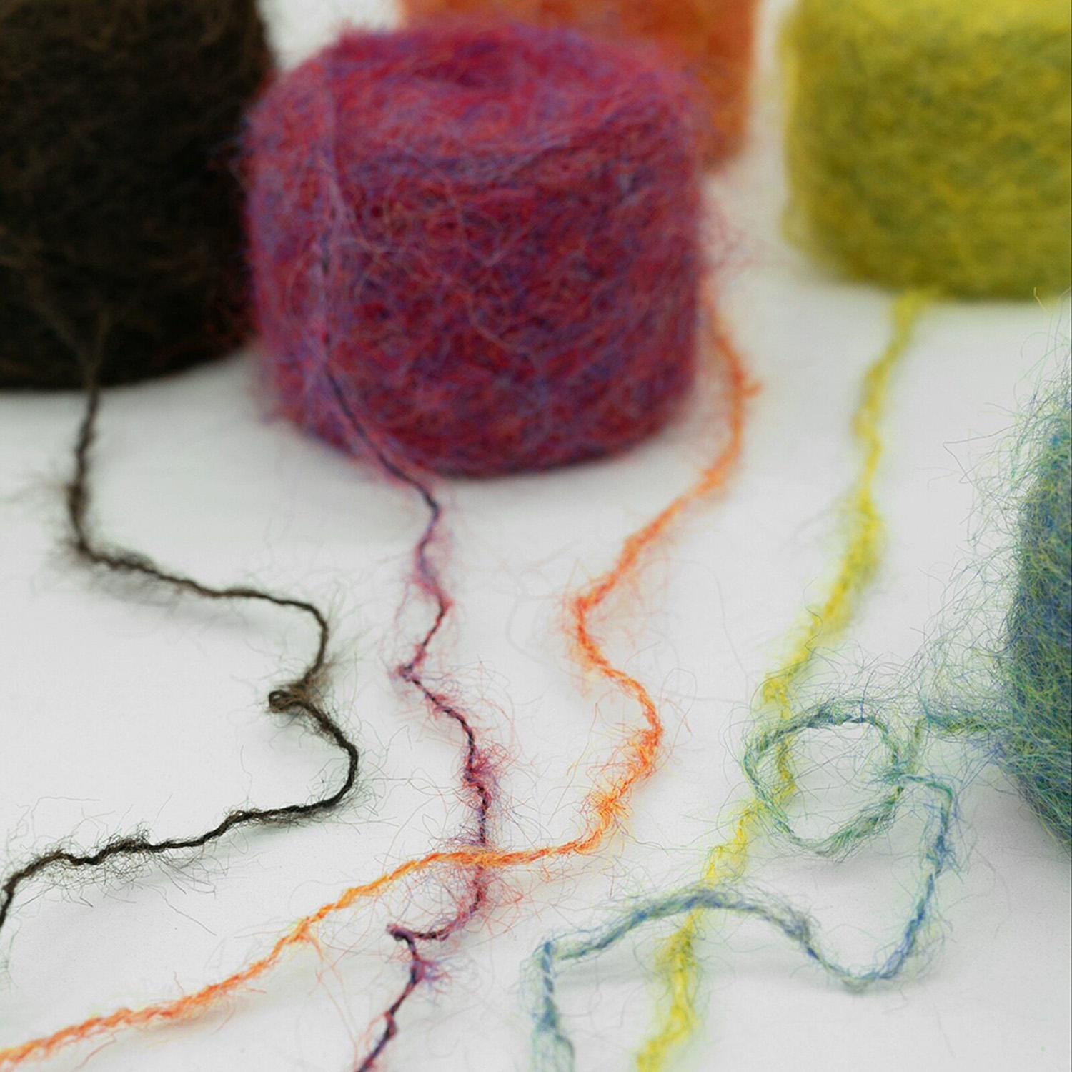 ไหมพรมขนฟูเลียนแบบขนอัลปาก้า 5 - Sewing Recycle บทวิจารณ์และราคา