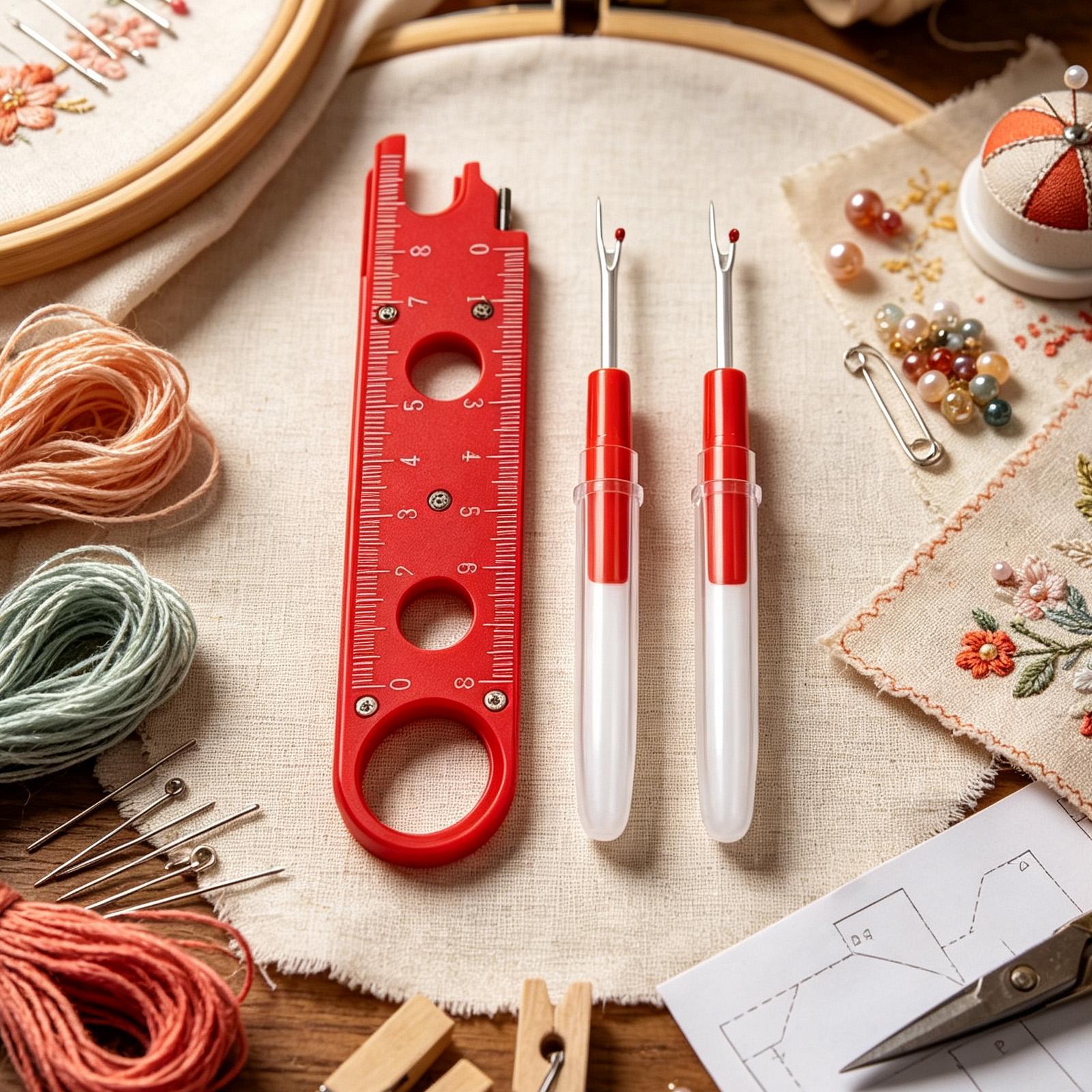 เครื่องมือร้อยเข็มจักรเย็บผ้า  - Needle Threader Tool บทวิจารณ์และราคา