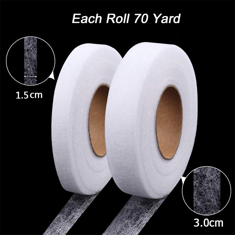 65 หลาผ้า Fusing เทปกาวเหล็กบน - Hem Tape Fusible บทวิจารณ์และราคา