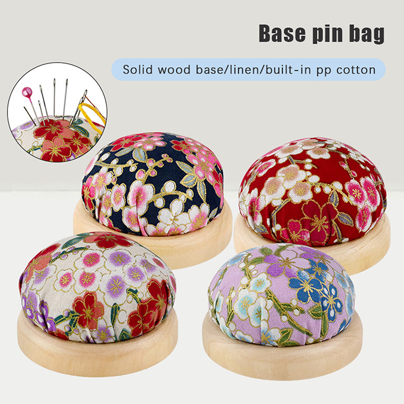 1 PC ไม้ฐานด้านล่างเข็มเบาะ PP - Sewing Pin Cushion บทวิจารณ์และราคา