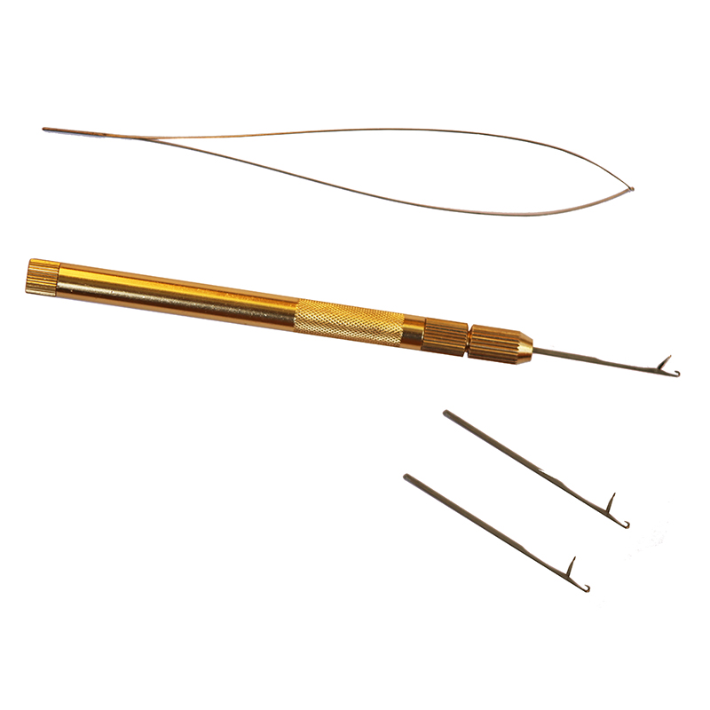 ชุดอุปกรณ์ต่อผมแบบขนนกอะลูมิเน - Needle Threader Tool บทวิจารณ์และราคา