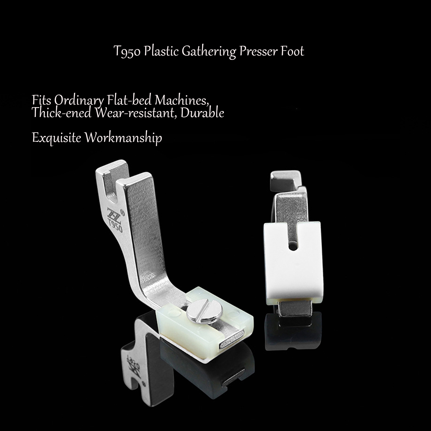 ตีนผีกดผ้า T950 ทำจากพลาสติกเท - Sewing Gathering บทวิจารณ์และราคา