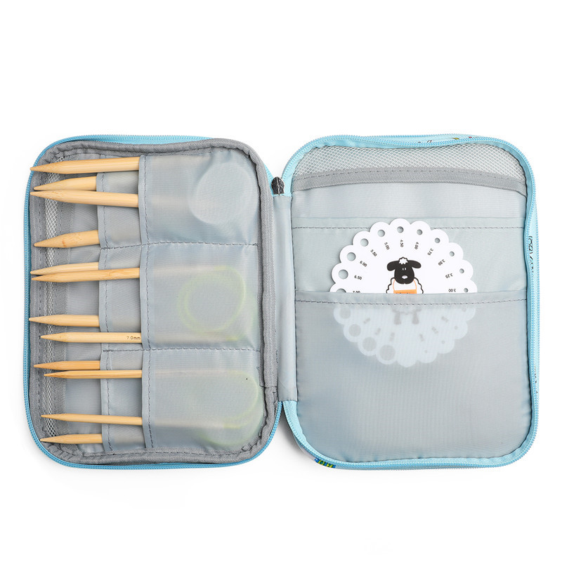 เข็มถักเปล่ากรณีกระเป๋าเดินทาง - Textile Sewing Kit บทวิจารณ์และราคา