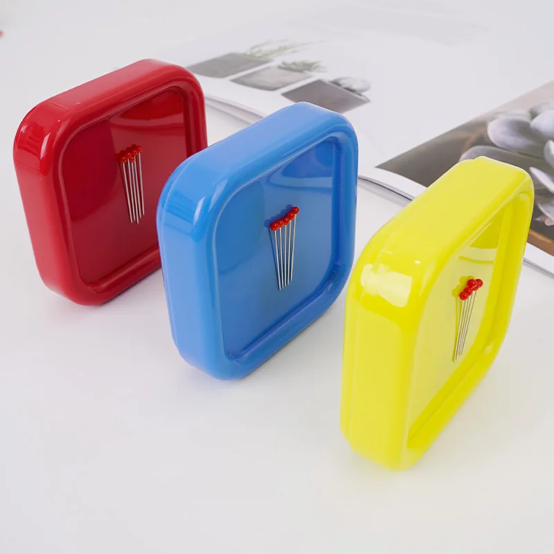 สีสแควร์แม่เหล็กเข็มตําแหน่งเข - Sewing Pin Cushion บทวิจารณ์และราคา