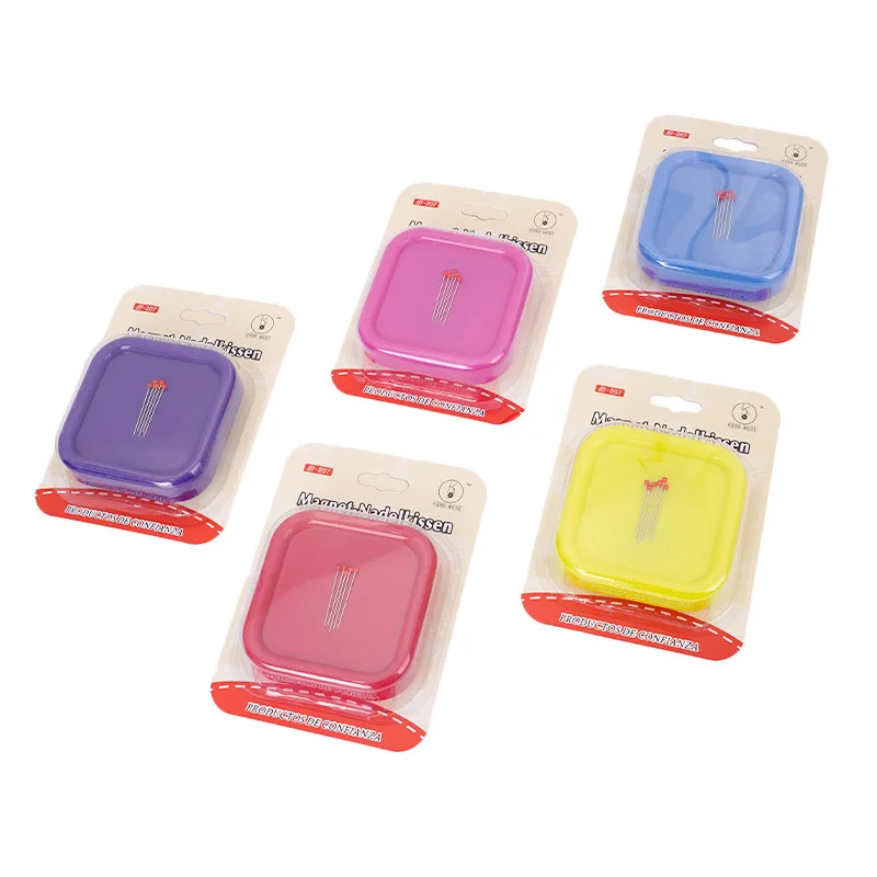 สีสแควร์แม่เหล็กเข็มตําแหน่งเข - Sewing Pin Cushion บทวิจารณ์และราคา